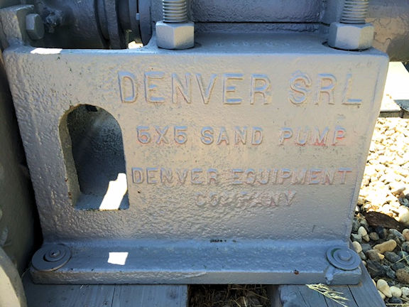 Denver 5" X 5" Srl Pump With 25 Hp Motor)